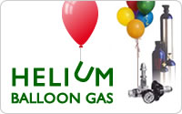 Helium balloon gas